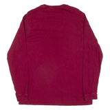 ADIDAS Rio Vista High School Mens T-Shirt Maroon Long Sleeve USA L