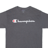 CHAMPION Mens T-Shirt Grey M