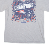 NFL Super Bowl Champions Mens T-Shirt Grey M