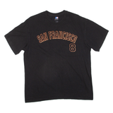 NFL San Francisco Mens T-Shirt Black USA L