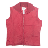 CALVIN KLEIN JEANS Womens Gilet Red Nylon M