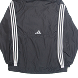 ADIDAS National Championships Mens Pullover Jacket Black Hooded S