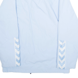 HUMMEL Mens Jacket Blue Nylon M