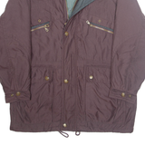 DRIVERS FASHION Mens Jacket Maroon L