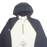 NFL Mens Pullover Jacket White USA Hooded XL