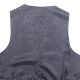 LAWYER Mens Waistcoat Orange Crazy Pattern M