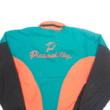 PICCADILLY Mens Jacket Blue Nylon S