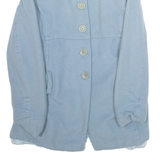 GLORAINE Womens Blazer Jacket Blue M