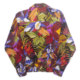 C.H.U Womens Jacket Red Floral S