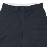 DICKIES Mens Workwear Shorts Black Loose XL W40