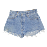 LEVI'S 501 Womens Denim Shorts Blue Relaxed L W33
