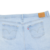 LEVI'S 501 BIG E Womens Denim Shorts Blue Relaxed 2XL W40