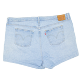 LEVI'S 501 BIG E Womens Denim Shorts Blue Relaxed 2XL W40