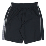NIKE Mesh Lining Mens Swimming Shorts Black Relaxed L W30