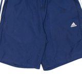 ADIDAS Mesh Lining Mens Swimming Shorts Blue Relaxed M W30
