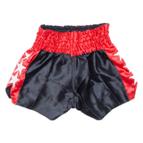 EAGLES GYM WALES Thai Boxing Mens Sports Shorts Red Relaxed S W21