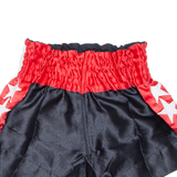 EAGLES GYM WALES Thai Boxing Mens Sports Shorts Red Relaxed S W20