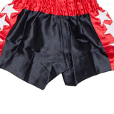 EAGLES GYM WALES Thai Boxing Mens Sports Shorts Red Relaxed S W20