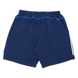 ADIDAS Mesh Lining Mens Sports Shorts Blue Relaxed XL W32