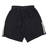 ADIDAS Mesh Lining Mens Swimming Shorts Black Relaxed S W24