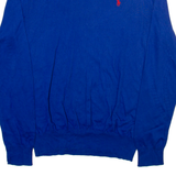 POLO RALPH LAUREN Mens Jumper Blue Tight Knit M