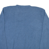 POLO RALPH LAUREN Mens Jumper Blue Tight Knit XL