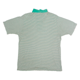 HATHAWAY Jack Nicklaus Mens Polo Shirt Green 90s Striped L