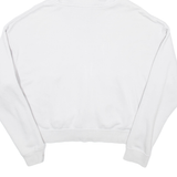NIKE Mens White Hoodie Full Zip S