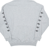ADIDAS Womens Grey Hoodie UK 4