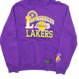 NBA Lakers Mens Purple Hoodie USA S