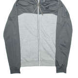 NIKE Mens Grey Hoodie Full Zip S