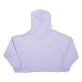 CALVIN KLEIN JEANS Cropped Womens Purple Hoodie XL