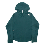 PUMA Womens Green Hoodie S