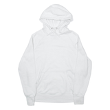 CHAMPION Mens White Hoodie M