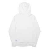 CHAMPION Mens White Hoodie M