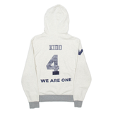 CHAMPION Pinetree Muddogs Mens Cream Hoodie M