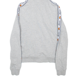 ELLESSE Womens Grey Hoodie Full Zip UK 12