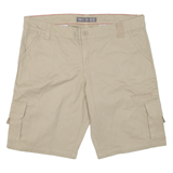 DICKIES Womens Workwear Shorts Beige UK 16 W38