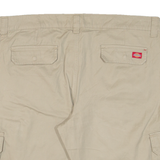 DICKIES Womens Workwear Shorts Beige UK 16 W38