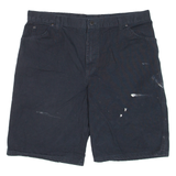 DICKIES Mens Workwear Shorts Black L W36