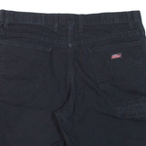 DICKIES Mens Workwear Shorts Black L W36