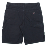 DICKIES Mens Workwear Shorts Black L W36