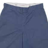 DICKIES Mens Workwear Shorts Blue L W36
