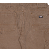 DICKIES Mens Workwear Shorts Brown XL W40