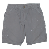 CARHARTT Mens Workwear Shorts Grey L W36