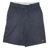DICKIES Mens Workwear Shorts Black L W36