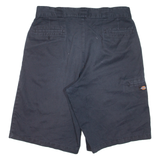 DICKIES Mens Workwear Shorts Black L W36