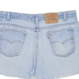 LEVI'S Womens Denim Shorts Blue 2XL W40
