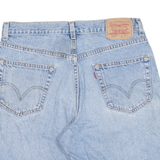 LEVI'S 550 Womens Jorts Shorts Blue L W34