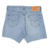 LEVI'S 501 Womens Jorts Shorts Blue M W34